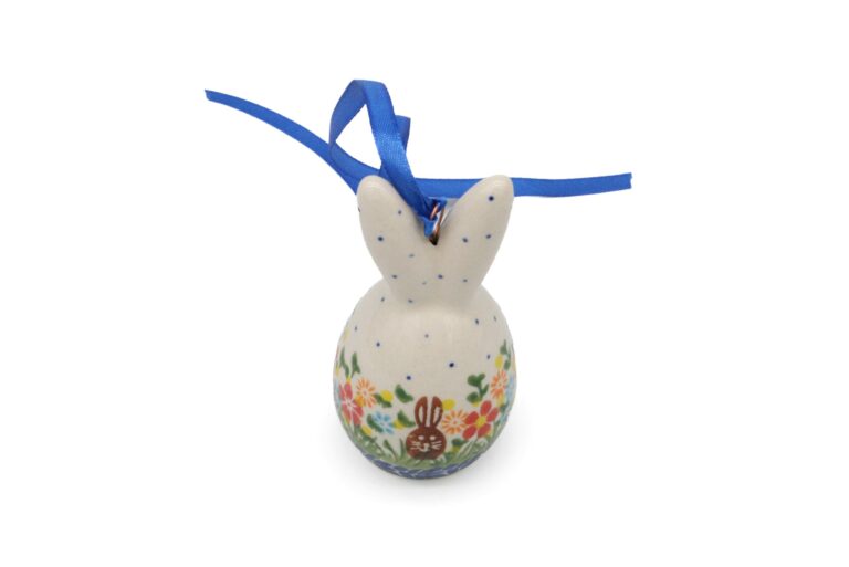 Figurka zajączka wielkanocnego do powieszenia XI, Ceramika Bolesławiec (2) Figurka zajączka wielkanocnego do powieszenia XI, Ceramika Bolesławiec (2)