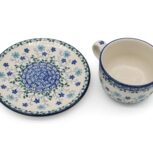 Filiżanka Kobaltowy Ogród, Ceramika Bolesławiec (2)