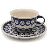 Filiżanka Pawie Oko - II gatunek, Ceramika Bolesławiec