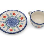 Filiżanka duże espresso Maki i Żółte Motyle, Ceramika Bolesławiec (2)