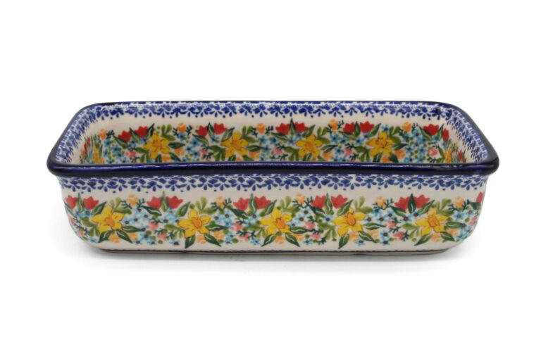 Forma na chleb Żonkile, Ceramika Bolesławiec (2) Forma na chleb Żonkile, Ceramika Bolesławiec (2)