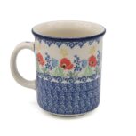 Kubek prosty Maki i Żółte Motyle, Ceramika Bolesławiec (2)