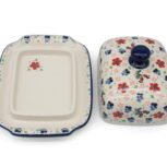 Maselniczka Dzika Róża i Kwiatuszki, Ceramika Bolesławiec (2)