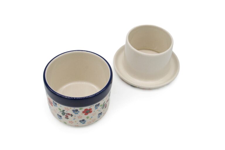 Maselniczka wodna Dzika Róża i Kwiatuszki, Ceramika Bolesławiec (2) Maselniczka wodna Dzika Róża i Kwiatuszki, Ceramika Bolesławiec (2)