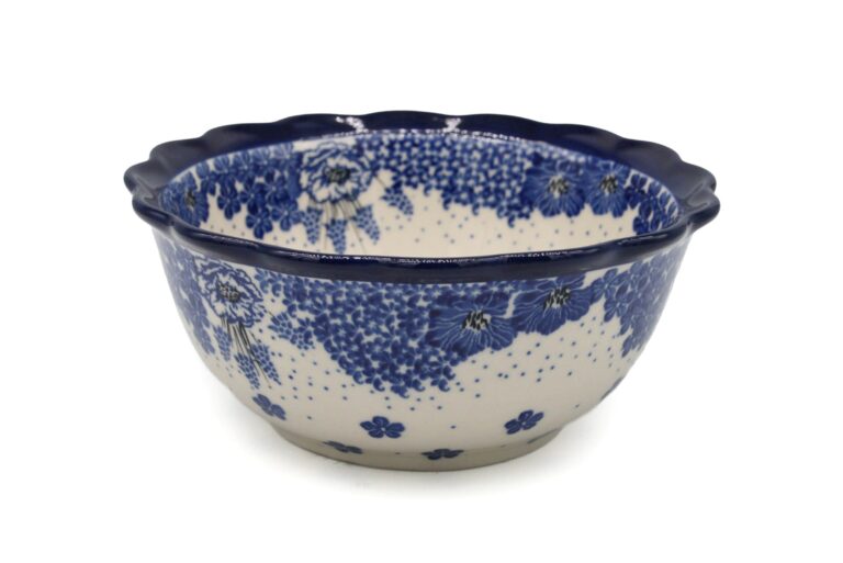 Miska z falbaną Eleganckie Kwiaty, Ceramika Bolesławiec (2) Miska z falbaną Eleganckie Kwiaty, Ceramika Bolesławiec (2)