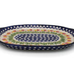 Półmisek – taca z uchwytami Tulipany, Ceramika Bolesławiec (2)