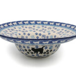 Talerz na spaghetti Koty, Ceramika Bolesławiec (2)