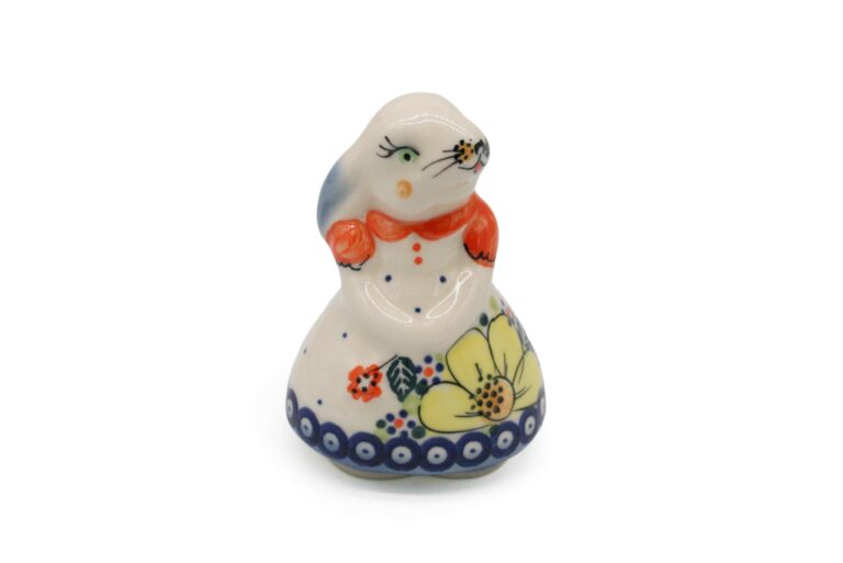 Zając wielkanocny II Żółty Kwiat, Ceramika Bolesławiec