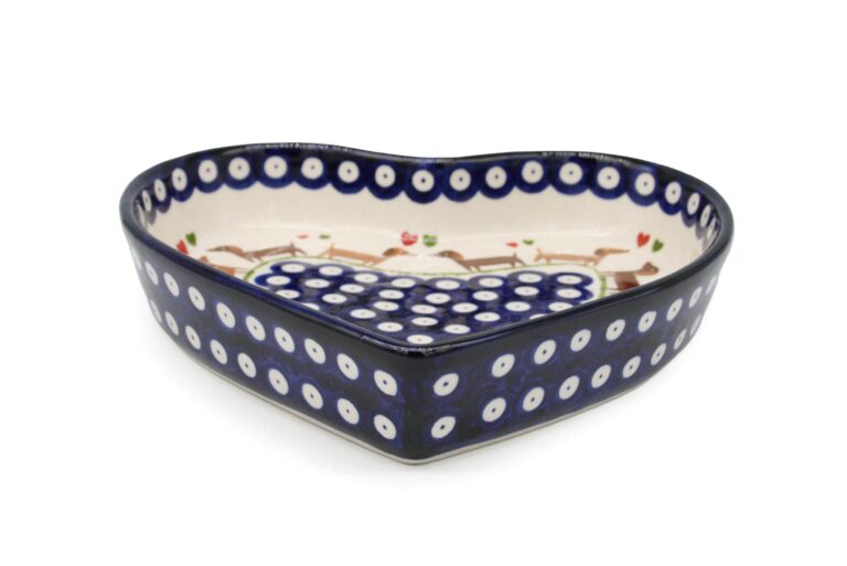 Zapiekacz – serce Jamniczki, Ceramika Bolesławiec (2) Zapiekacz – serce Jamniczki, Ceramika Bolesławiec (2)