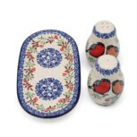 Zestaw do przypraw Jesienne Gile, Ceramika Bolesławiec (2)