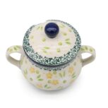 Cukierniczka Drobne Żółte Kwiatuszki, Ceramika Bolesławiec (2)