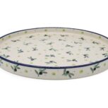 Duży półmisek z rantem Oliwki, Ceramika Bolesławiec (2)