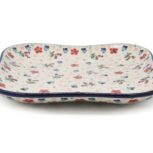 Elegancki półmisek Dzika Róża i Kwiatuszki, Ceramika Bolesławiec (2)