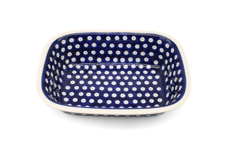 Foremka do zapiekania mniejsza Kropki, Ceramika Bolesławiec