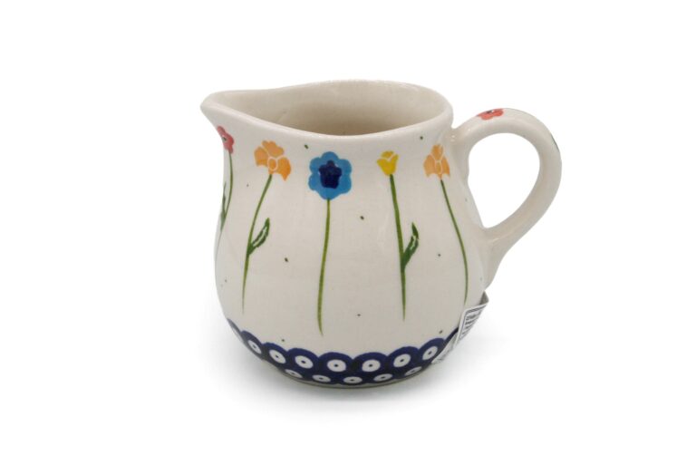 Mlecznik duży Delikatne Kwiaty, Ceramika Bolesławiec