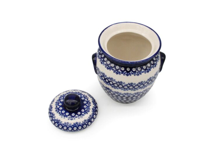 Pojemnik Wzorzyste Kropki, Ceramika Bolesławiec (2) Pojemnik Wzorzyste Kropki, Ceramika Bolesławiec (2)