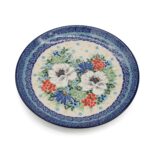 Talerz śniadaniowy Kwietna Łąka, Ceramika Bolesławiec