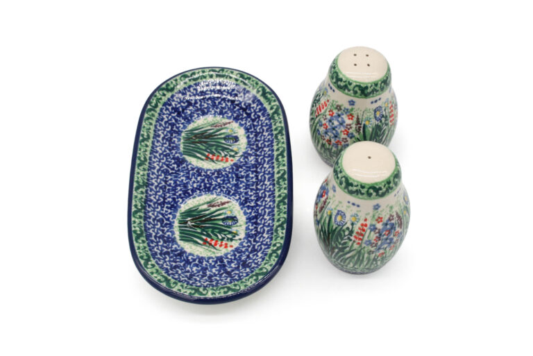 Zestaw do przypraw Leśna Polana, Ceramika Bolesławiec (2) Zestaw do przypraw Leśna Polana, Ceramika Bolesławiec (2)