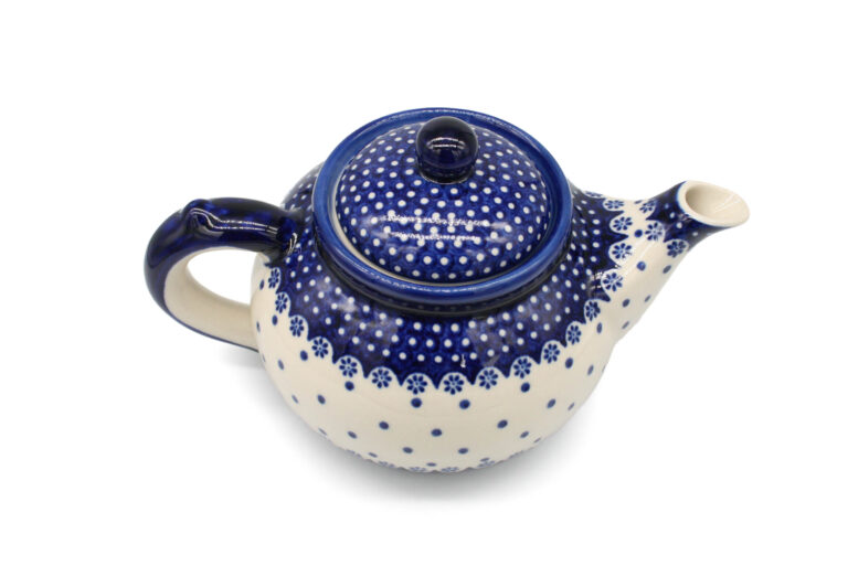 Czajnik klasyczny – Koronka – 1,4 L, Ceramika Bolesławiec (2) Czajnik klasyczny – Koronka – 1,4 L, Ceramika Bolesławiec (2)