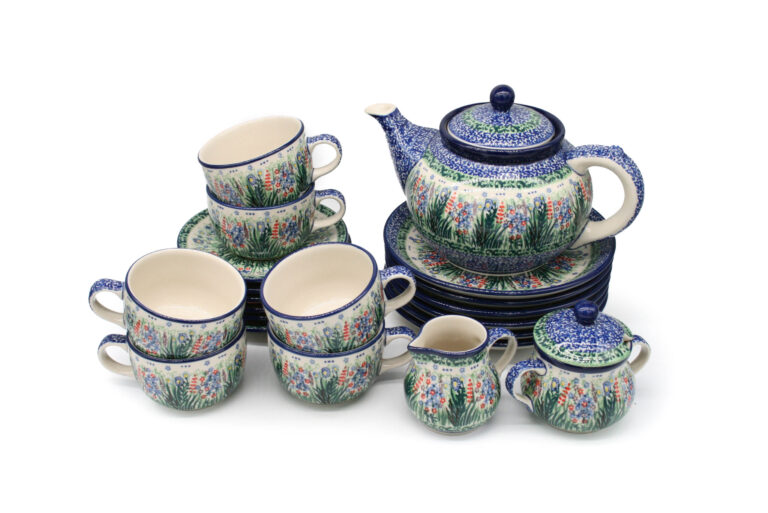 Komplet kawowy Ceramika Bolesławiec