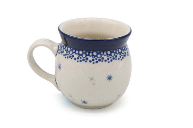 Kubek baryłka mały Świąteczny Ptaszek, Ceramika Bolesławiec (2) Kubek baryłka mały Świąteczny Ptaszek, Ceramika Bolesławiec (2)