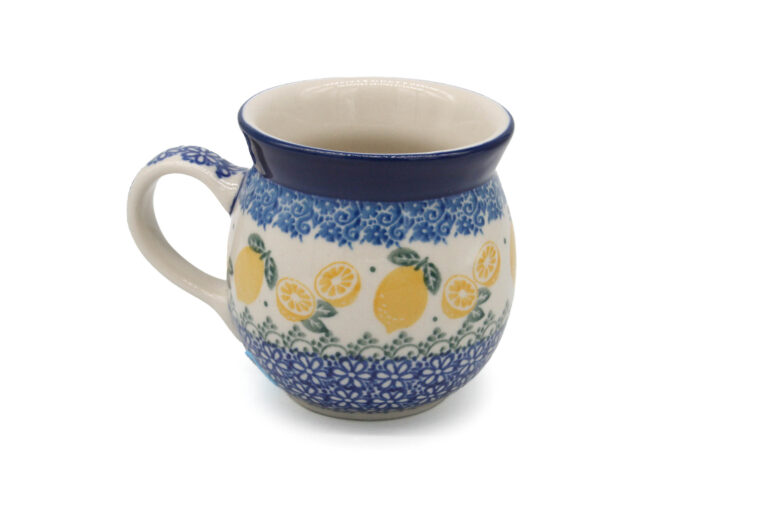 Kubek baryłka mały, wzór Cytrynowy, Ceramika Bolesławiec (2) Kubek baryłka mały, wzór Cytrynowy, Ceramika Bolesławiec (2)