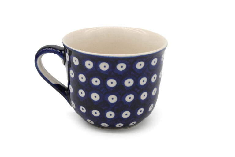 Kubek – bawarka Kropki, Ceramika Bolesławiec (2) Kubek – bawarka Kropki, Ceramika Bolesławiec (2)
