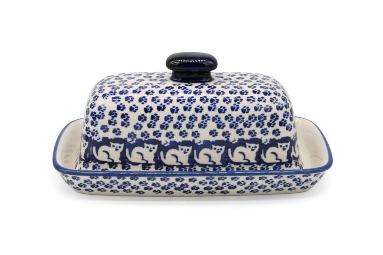 Maselniczka podłużna Kociaki, Ceramika Bolesławiec