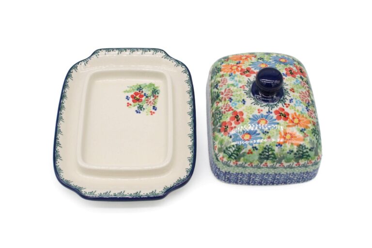 Maselniczka Kwiecisty Raj, Ceramika Bolesławiec (2) Maselniczka Kwiecisty Raj, Ceramika Bolesławiec (2)