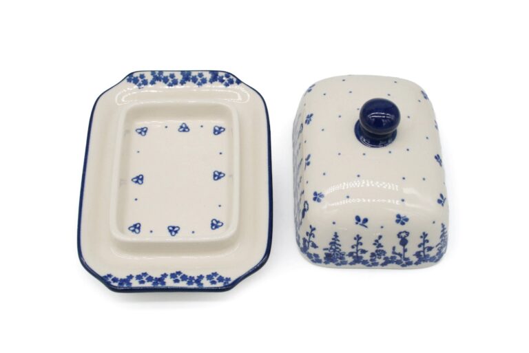 Maselniczka mała Delikatne Motyle, Ceramika Bolesławiec (2) Maselniczka mała Delikatne Motyle, Ceramika Bolesławiec (2)