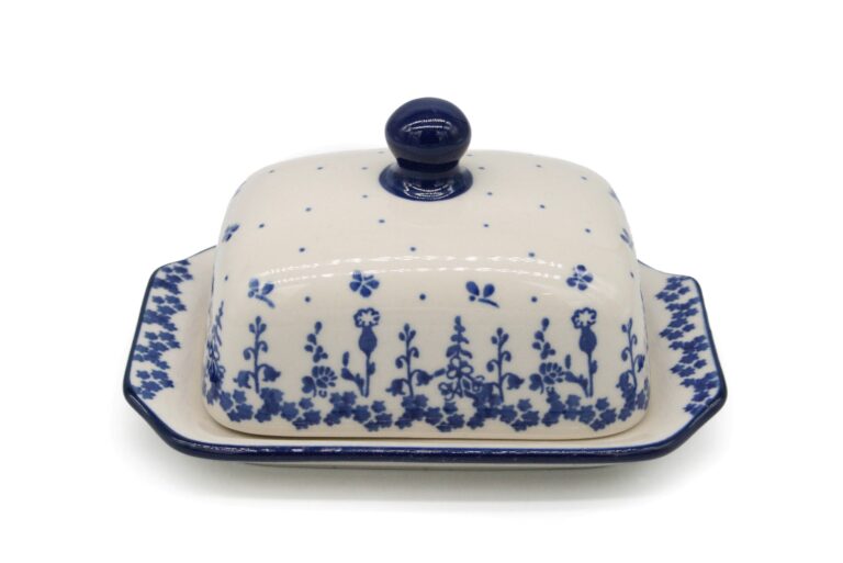 Maselniczka mała Delikatne Motyle, Ceramika Bolesławiec