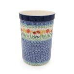 Pojemnik wyższy Motyl i Kwiecie, Ceramika Bolesławiec