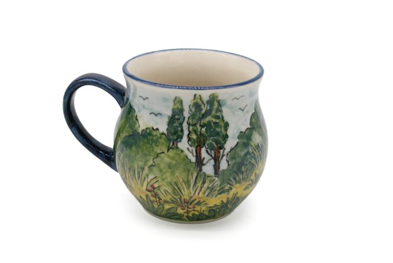 Unikatowy kubek Kury w Ogrodzie, Ceramika Bolesławiec (2) Unikatowy kubek Kury w Ogrodzie, Ceramika Bolesławiec (2)