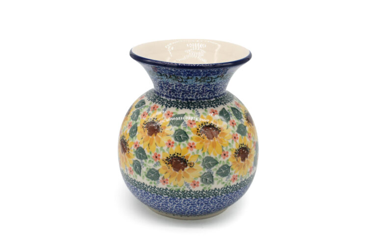 Wazon duży Słoneczniki, Ceramika Bolesławiec