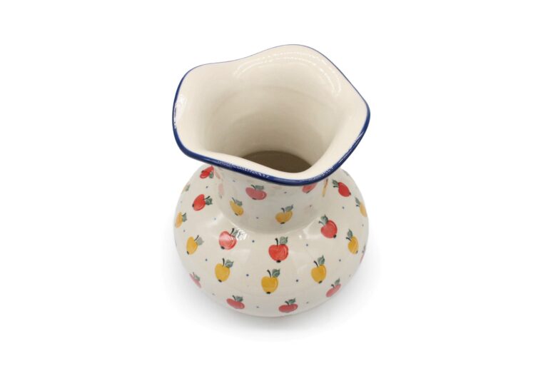 Wazon ozdobny wysoki Jabłka, Ceramika Bolesławiec (2) Wazon ozdobny wysoki Jabłka, Ceramika Bolesławiec (2)