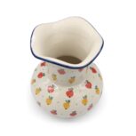 Wazon ozdobny wysoki Jabłka, Ceramika Bolesławiec (2)