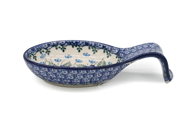 Podstawka pod łyżkę wysoka Lobelia, Ceramika Bolesławiec (2) Podstawka pod łyżkę wysoka Lobelia, Ceramika Bolesławiec (2)
