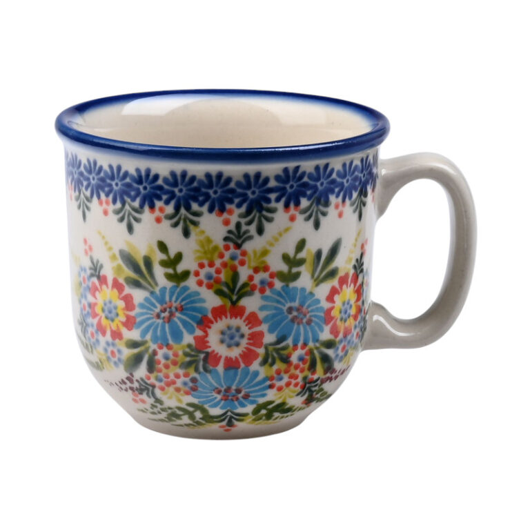 Kubek prosty Polski Folklor 280 ml, Polska Ceramika