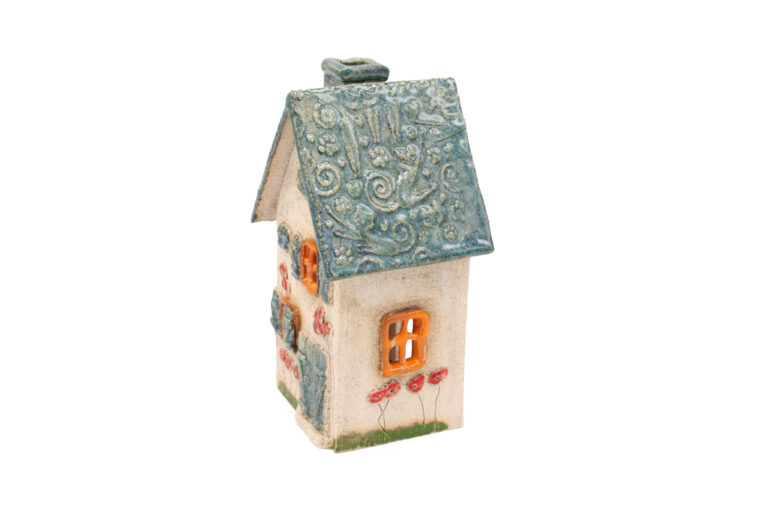 Domek ceramiczny na świeczkę – Morski dach 6 (2) Domek ceramiczny na świeczkę – Morski dach 6 (2)