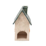 Domek ceramiczny na świeczkę – Morski dach 6 (3)