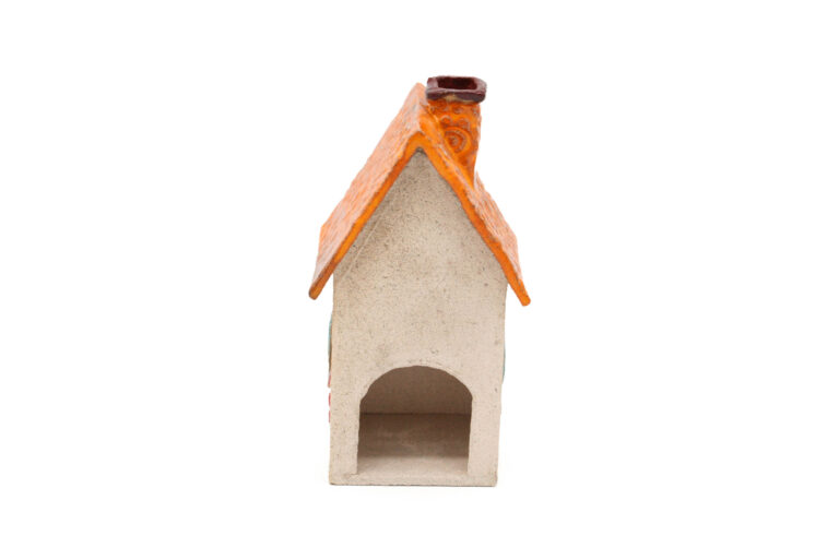 Domek ceramiczny na świeczkę – Pomarańczowy dach 2 (3) Domek ceramiczny na świeczkę – Pomarańczowy dach 2 (3)