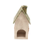 Domek ceramiczny na świeczkę – Zielonkawy dach 2 (3)