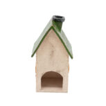 Domek ceramiczny na świeczkę – Zielony dach 5 (3)