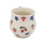 Kubek - baryłeczka mała Owoce Letnie, Ceramika Bolesławiec (2)