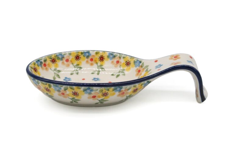 Podstawka pod łyżkę wysoka Żółte i Pomarańczowe Kwiatuszki, Ceramika Bolesławiec (2) Podstawka pod łyżkę wysoka Żółte i Pomarańczowe Kwiatuszki, Ceramika Bolesławiec (2)