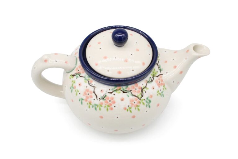 Czajnik Kwiat Wiśni, Ceramika Bolesławiec (2) Czajnik Kwiat Wiśni, Ceramika Bolesławiec (2)